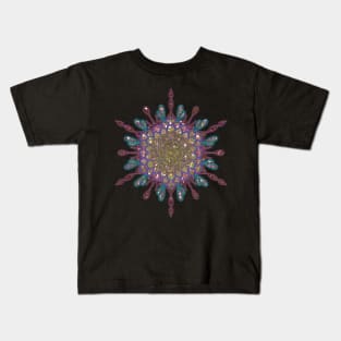 Glitter Mandala Kids T-Shirt